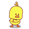 黄色可爱小鸡0016
