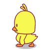 黄色可爱小鸡0023