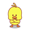 黄色可爱小鸡0025
