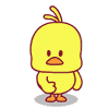 黄色可爱小鸡0026